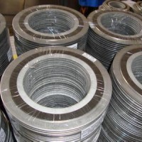 專業(yè)生產(chǎn)基本型金屬纏繞墊，帶內(nèi)外環(huán)金屬纏繞墊