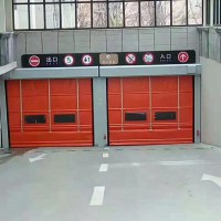 山東供應(yīng)快速堆積門(mén) 背帶門(mén) 車(chē)庫(kù)感應(yīng)堆積門(mén) 售后 支持定制