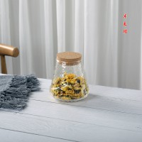 玻璃茶葉罐 密封儲(chǔ)物罐大小號(hào) 便攜玻璃罐定制logo