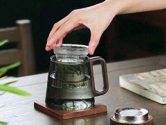 木璃玻璃茶水分離杯  玻匠人十大品牌茶具 (404播放)