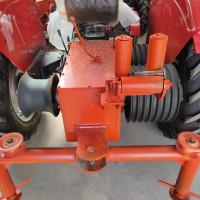 帶收線架拖拉機絞磨  拖拉機放線絞磨