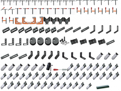D16 Package Fixtures (140 pcs)